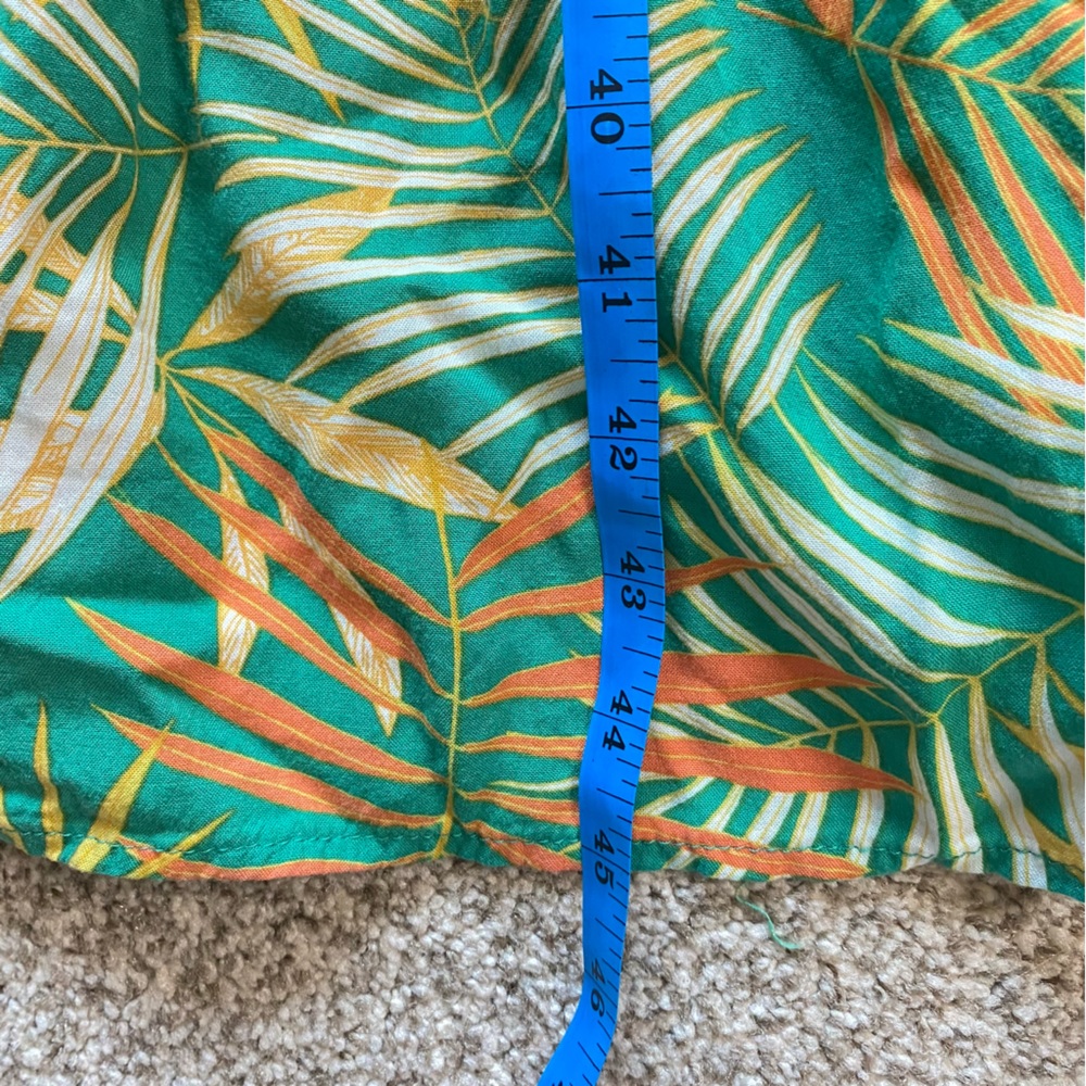 Betsey Johnson Tropical Smocked Maxi Dress, Medium - Picture 7 of 9